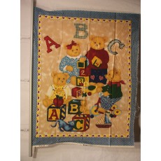 Bears with Blocks - Primary (tan)